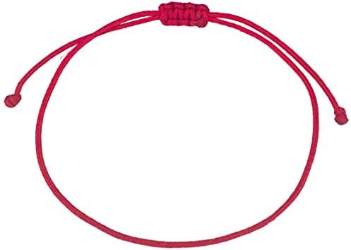 Red String Adjustable Kabbalah Bracelet (For Prosperity & Success)