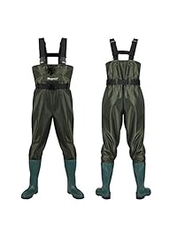Magreel   Pala de pesca, impermeable, con botas de pesca, para hombres y mujeres