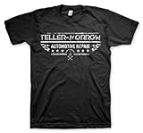 Teller-morrow Repair Sons of Anarchy T-shirt, Black, XXX-Large, Online Clothing Store