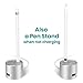 Klearlook Charging Stand for Apple Pencil Aluminum Charging Station Dock with Built-in Charging Cable for Apple Pencil
