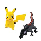 TOMY Pokémon Action Pose Figures, Pikachu Vs Salandit