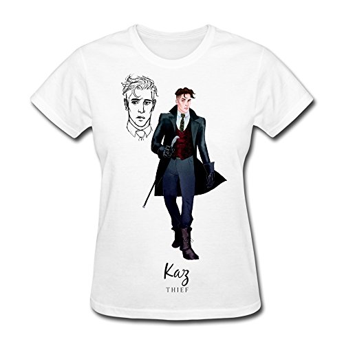 Gaowee Women's Six Of Crows Kay Thief Leigh Bardugo Art T-shirt