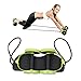 Darhoo New Sport Core Double AB Roller Wheel Fitness Abdominal Exercises Equipment Waist Slimming Trainer at Home Gym(Green)
