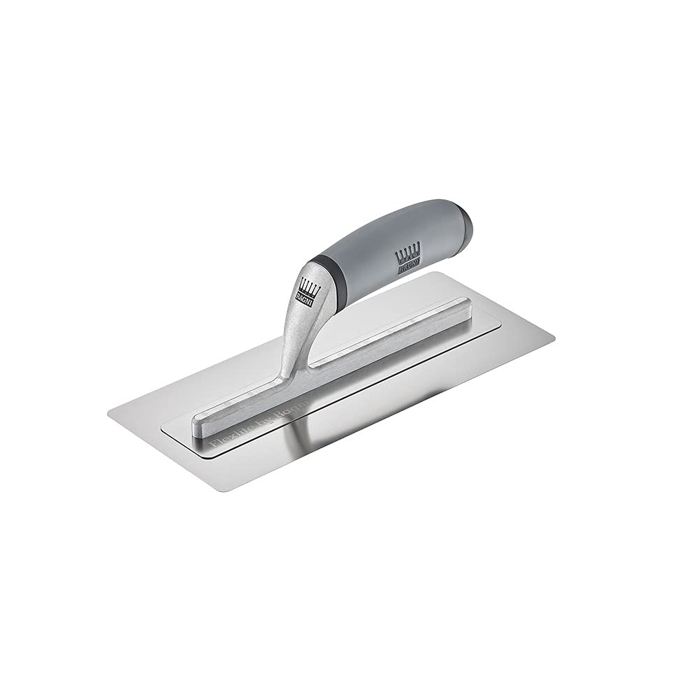 RAGNI Stainless Steel 8" FLEXLITE Skimming Trowel HIGH Lift Handle