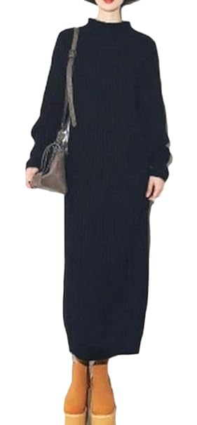 fuzzy turtleneck sweater dress