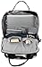 HotStyle BESTIE Floral Backpack, Stylish Bag for College Travel Work Everyday, Black