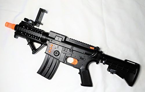 Black AR86 Game Gun Augmented Reality 3D 360° AR Gun for VR Video Game with Bluetooth Connecting IOS, Android Smart Phone