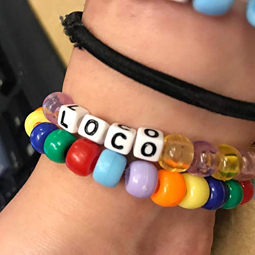 4 Trasfit+Acrylic+Alphabet+Bracelets+Necklaces