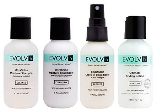 EVOLVh - Organic 'Love Curls' Travel Size Collection