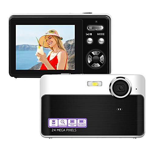 24 Mega Pixels 2.4" LCD Rechargeable HD Digital Camera Compact Camera