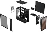 Fractal Design North Charcoal Black ATX Mid Tower PC Case Tempered Glass view 13