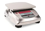 Ohaus V31XW6+230 Valor 3000 xtremePortion Control Washdown Scale, 6kg; 230 V