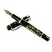 Lanxivi Jinhao Chinese Dragon Offspring Fountain Pen Medium Nib Black Color with Wooden Gift Box