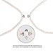 Plaviya Pearl Necklace Earphones Pearl Beads Jewelry Headphones with Mic & Volume Control Stereo Pearl Earphones Female Noise Cancelling 0.35 mm in-Ear Headset