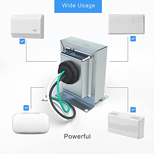 Doorbell Transformer 16V 10VA Hardwired Door Chime Transformer Pricepulse