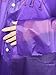 Mudder Adult Portable Raincoat Rain Poncho with Hoods and Sleeves (Purple)