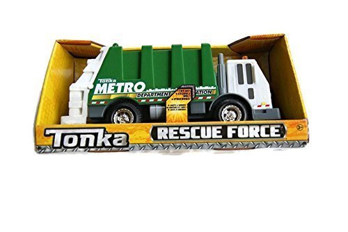 Tonka Lights & Sound Rescue Force - Metro Sanitation Department Garbage Truck by Tonka