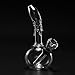 5.5 Inch Glass Water Bubbler Handmade Beaker