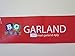 Blue Green Novelty Green Foil Tinsel Christmas Garland 354