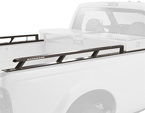 BACKRACK | 80523TB | Truck Bed Headache Rack 8ft Toolbox Siderails | Compatible with '15-'20 Ford F-150 Aluminum Body