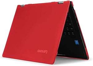 mCover Hard Shell Case for 14" Lenovo Yoga C740 (14) Series 2-in-1 Laptop (Red)