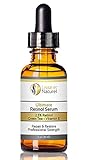 Lisse et Naturel Ultimate Retinol Serum, Maximum Strength 2.5% Retinol, Vitamin E, Green Tea & Jojoba Oil, 100% Natural And 71% Organic