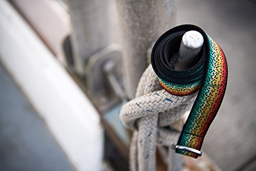 Croakies (CROCY Artisan 2 Belt, Bottle Opener Buckle, Snowfall, 42" - Thumbnail 6