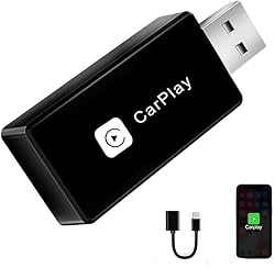 Wireless CarPlay Adapter, Converts Wired to Carplay