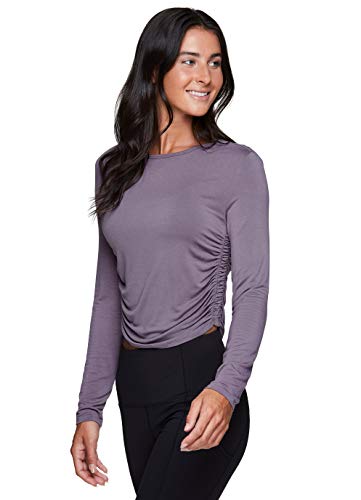 RBX-Active-Womens-Fashion-Sustainable-Bamboo-Fabric-Long-Sleeve-Super-Soft-Cropped-Yoga-Top-T-Shirt