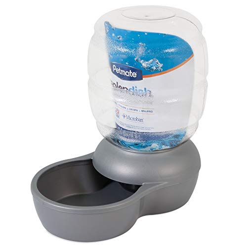 Petmate Replendish Gravity Waterer With Microban for Cats and Dogs, 2.5
