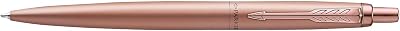 Parker Jotter XL Ballpoint Pen Monochrome Matte Rose Gold Medium Blue Ink