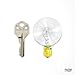 25 Pack of G40 Globe Light Bulbs for String Lights - Fits E12 and C7 Sockets - 5 Watt Replacement Clear Glass Bulbs
