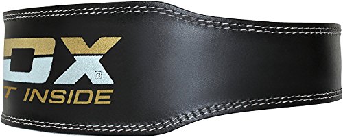 RDX-4-Leather-Weight-Lifting-Belt-Back-Gym-Strap-Training-Support-Fitness-Exercise-Bodybuilding