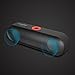 Bluetooth Speakers, IWAVION Portable Wireless Stereo Speaker Built-in Mic FM Radio Super Bass Support Micro TF SD Card/USB Input/AUX Line-In, Compatible with iPad/iPhone/Samsung and More (Black)