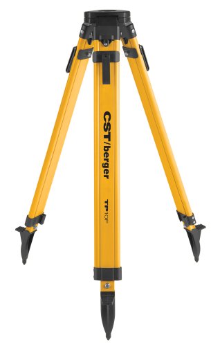 CST/Berger TP10F 5/8-Inch 11-Threaded Flat Head Fiberglass Tripod