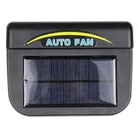 Uscyo Car Exhaust Fan, Solar Powered Car Fan, Car Fan, Universal Car Solar Ventilation Cooling Ventilation System Heating Exhaust Fan