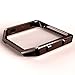 For Fitbit Blaze, TOOPOOT Stainless Steel Replace Metal Frame For Fitbit Blaze Smart Watch (coffee)