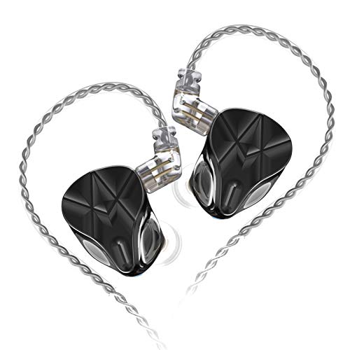 KZ ASF 10BA Balanced Armature HiFi Bass Earbuds Noise Cancelling Sport in Ear Monitors Headset Earph