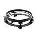DOT 7 Inch LED Headlight Projectior with Mounting Bracket Ring For Harley Davidson Electra Glide Street Glide Fat Boy Road King Heritage Softail Switchback Headlamp Motorcycle Headlamp -Black