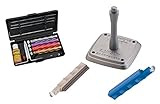 Lansky LKDMD 4-Stone Deluxe Diamond System Precision Knife Sharpening Kit