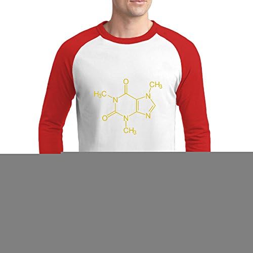Personalized Designer Koffein Men 3/4 Sleeves Crew Neck Raglan T-shirt Cotton
