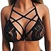 Free-Rainbow Alluring Women Cage Bra Elastic Cage Bra Strappy Hollow Out Bra Bustier