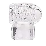 Massager Attachment, Massager Accessories Attachments Silicone (Clear)