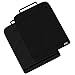 Kick Mats Car Seat Protector - X-Large Size Double Backseat Covers for Car, Truck, SUV or Van - Maximum Coverage and Protection from Scuffmarks