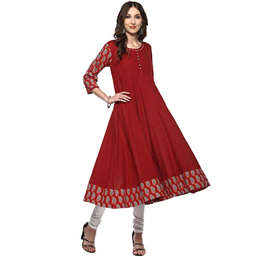 simple anarkali tops