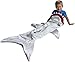 100% $$$ BACK!!! PREMIUM QUALITY GUARANTEED!!! Zshark White Shark Blanket for Kids!!!