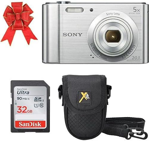 Sony Cyber-Shot DSC-W800 Digital Camera MP Classic Bundle