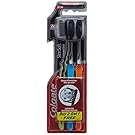 Colgate Slim Soft Charcoal Toothbrush (Pack of 3) 17x Slimmer Soft Tip Bristles