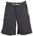 CLINCH GEAR - Pro Series - MMA Shorts WOD Shorts Fight Shorts, Size-30, Pewter/Black/White