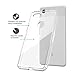 MoKo Google Pixel 3 Case, Anti-Scratch Slim Hard PC Backplate Hybrid + TPU Bumper Shock Aborsption Cellphone Shell Fit with Google Pixel 3 - Crystal Clear